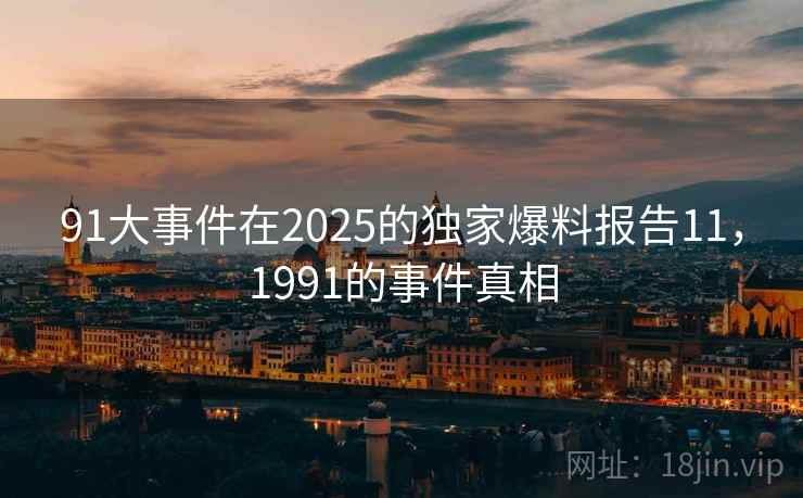 91大事件在2025的独家爆料报告11，1991的事件真相